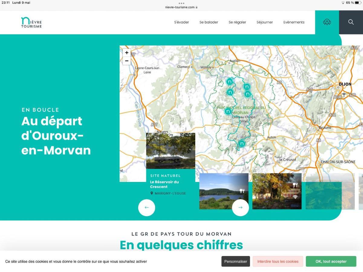 Maison Bourgogne Château-Chinon エクステリア 写真